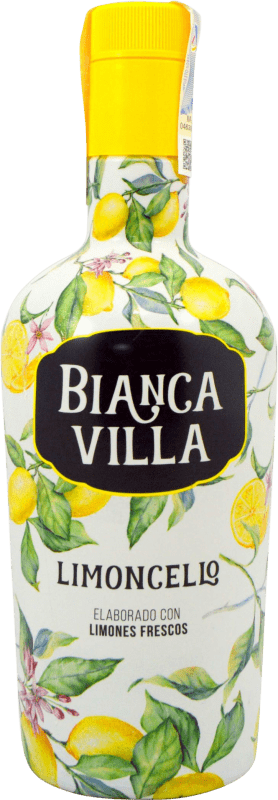13,95 € Spedizione Gratuita | Limoncello La Navarra Bianca Villa Limoncello Spagna Bottiglia 70 cl