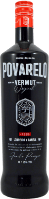 14,95 € Free Shipping | Vermouth Miño Povarelo Spain Bottle 1 L