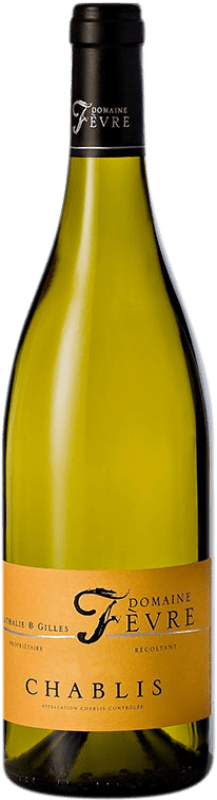 18,95 € Spedizione Gratuita | Vino bianco Fevre Fontenay-Pres-Chablis Nathalie & Gilles Crianza A.O.C. Chablis Borgogna Francia Chardonnay Bottiglia 75 cl