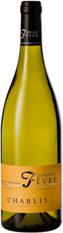 22,95 € Envío gratis | Vino blanco Fevre Fontenay-Pres-Chablis Nathalie & Gilles Crianza A.O.C. Chablis Borgoña Francia Chardonnay Botella 75 cl