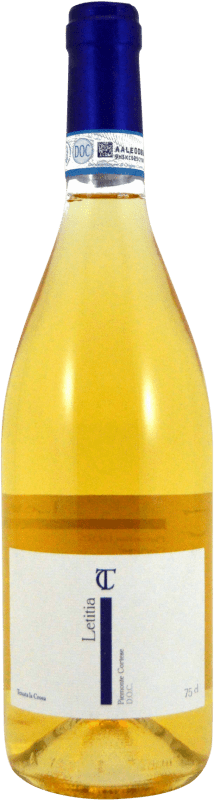 5,95 € Envio grátis | Vinho branco FDB Letitia D.O.C. Piedmont Piemonte Itália Albarossa Garrafa 75 cl