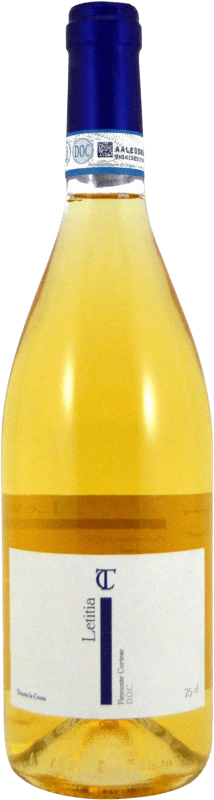 5,95 € Envío gratis | Vino Blanco FDB Letitia D.O.C. Piedmont Piemonte Italia Albarossa 75 cl