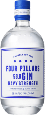 Genever Gin Four Pillars Navy Strength — Grado da Botte 70 cl