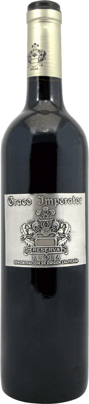 16,95 € 送料無料 | 赤ワイン Graco Imperator 予約 D.O.Ca. Rioja ラ・リオハ スペイン Tempranillo ボトル 75 cl