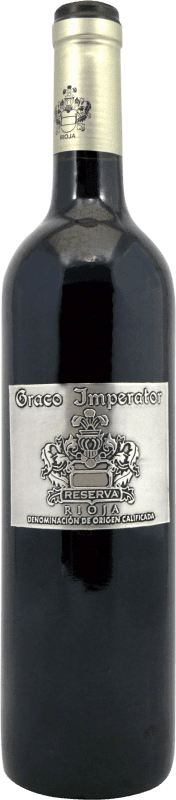 11,95 € Spedizione Gratuita | Vino rosso Graco Imperator Riserva D.O.Ca. Rioja La Rioja Spagna Tempranillo Bottiglia 75 cl