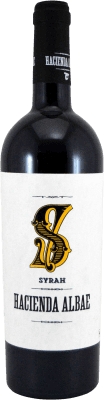 7,95 € Envío gratis | Vino tinto Hacienda Albae I.G.P. Vino de la Tierra de Castilla Castilla la Mancha España Syrah Botella 75 cl