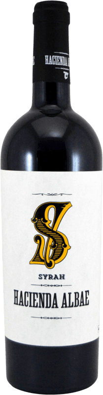 7,95 € Free Shipping | Red wine Hacienda Albae I.G.P. Vino de la Tierra de Castilla Castilla la Mancha Spain Syrah Bottle 75 cl