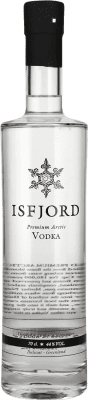 61,95 € Envio grátis | Vodca Isfjord Artic Dinamarca Garrafa 70 cl