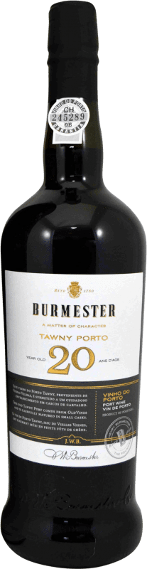 62,95 € Бесплатная доставка | Крепленое вино JW Burmester I.G. Porto порто Португалия 20 Лет бутылка 75 cl