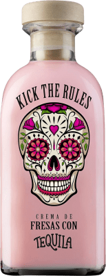 16,95 € Envío gratis | Tequila Lasil Kick The Rules Crema España 70 cl Fresa, Tequila