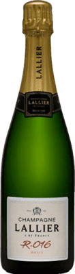 41,95 € Spedizione Gratuita | Spumante bianco Lallier R.016 Brut A.O.C. Champagne champagne Francia Pinot Nero, Chardonnay Bottiglia 75 cl