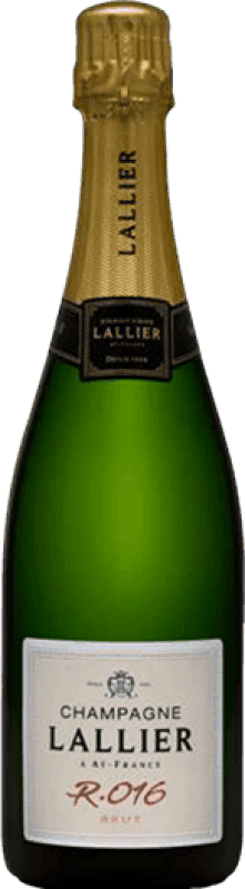 41,95 € 送料無料 | 白スパークリングワイン Lallier R.016 Brut A.O.C. Champagne シャンパン フランス Pinot Black, Chardonnay ボトル 75 cl