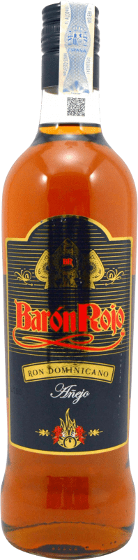 7,95 € 免费送货 | 朗姆酒 Miralles Espadas Barón Rojo Añejo 多明尼加共和国 瓶子 70 cl