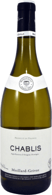 29,95 € Spedizione Gratuita | Vino Bianco Moillard Grivot A.O.C. Chablis Francia Chardonnay 75 cl