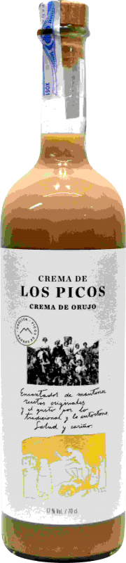 14,95 € 免费送货 | 利口酒霜 Liébana Los Picos Crema de Orujo 西班牙 瓶子 70 cl