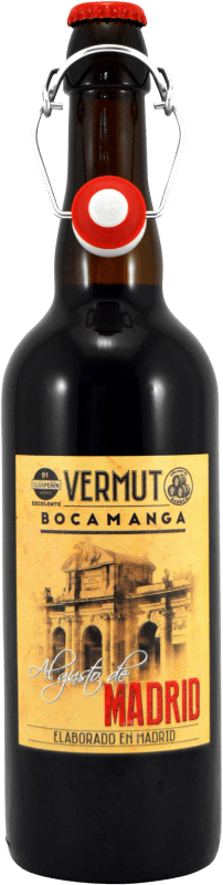 9,95 € Spedizione Gratuita | Vermut Pista Corta Bocamanga Spagna Bottiglia 75 cl