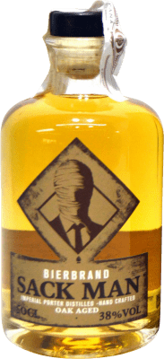 Orujo Aguardiente Sack Man Bierbrand 50 cl