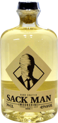 37,95 € Free Shipping | Whisky Single Malt Sack Man Moonshine Spain Bottle 70 cl