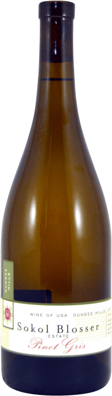 21,95 € 免费送货 | 红酒 Sokol Blosser Estate I.G. Willamette Valley 俄勒冈州 美国 Pinot Grey 瓶子 75 cl