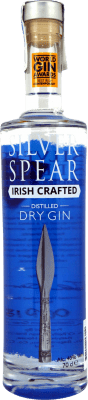 19,95 € 免费送货 | 金酒 Exiles Silver Spear Irish Gin 爱尔兰 瓶子 70 cl