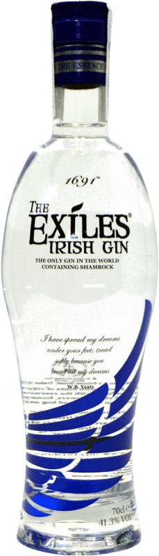 29,95 € 免费送货 | 金酒 Exiles Irish Gin 爱尔兰 瓶子 70 cl