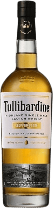 49,95 € 送料無料 | ウイスキーシングルモルト Tullibardine Sovereign イギリス ボトル 70 cl