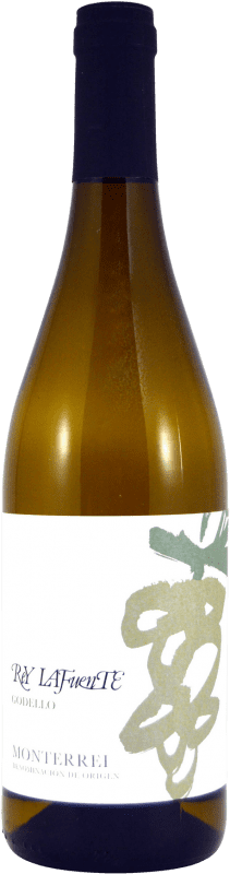 7,95 € Envío gratis | Vino blanco Vinópolis Rey Lafuente Birrei D.O. Monterrei Galicia España Godello Botella 75 cl
