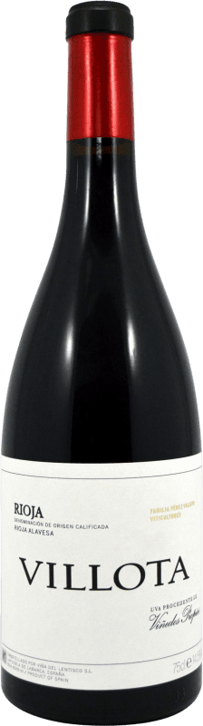 24,95 € Free Shipping | Red wine Viña del Lentisco Villota D.O.Ca. Rioja The Rioja Spain Tempranillo, Grenache Bottle 75 cl