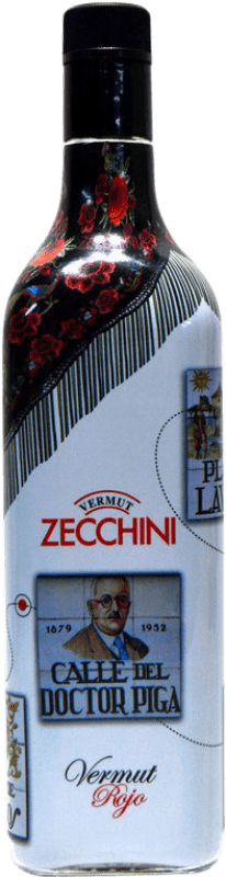 8,95 € Envío gratis | Vermut Zecchini y Jornico España 1 L