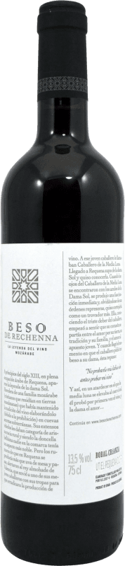10,95 € Бесплатная доставка | Красное вино CFG Beso de Rechenna старения D.O. Utiel-Requena Испания Bobal бутылка 75 cl