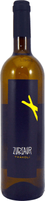 6,95 € Envío gratis | Vino Blanco Zubiaur D.O. Getariako Txakolina España 75 cl