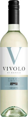 8,95 € Envoi gratuit | Vin blanc Botter Carlo Vivolo di Sasso I.G.T. Veneto Vénétie Italie Pinot Gris Bouteille 75 cl