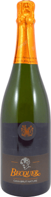16,95 € Бесплатная доставка | Белое игристое Bodegas Escudero Becquer Природа Брута D.O. Cava Испания бутылка 75 cl