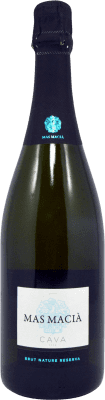 9,95 € Spedizione Gratuita | Spumante Bianco Fermí Bohigas Mas Macià Brut Nature Riserva D.O. Cava Spagna Macabeo, Xarel·lo, Parellada 75 cl