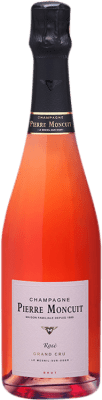 56,95 € Envio grátis | Espumante rosé Pierre Moncuit Rosé Grand Cru A.O.C. Champagne Champagne França Pinot Preto, Chardonnay Garrafa 75 cl