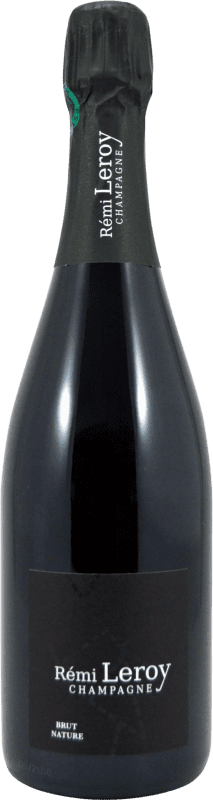 43,95 € 送料無料 | 白スパークリングワイン Rémi Leroy ブルットの自然 A.O.C. Champagne シャンパン フランス Pinot Black, Chardonnay, Pinot Meunier ボトル 75 cl