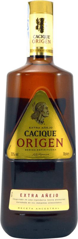 17,95 € Free Shipping | Rum Cacique Origen Extra Añejo Venezuela Bottle 70 cl