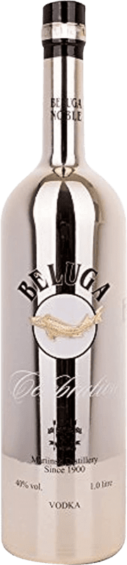 39,95 € Free Shipping | Vodka Mariinsk Beluga Celebration Russian Federation Bottle 1 L