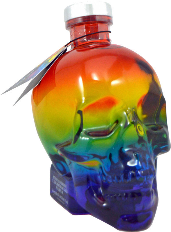 62,95 € 免费送货 | 伏特加 Brockmans Crystal Head Pride Limited Edition 加拿大 瓶子 70 cl