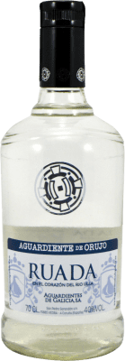 Aguardente Orujo Aguardientes de Galicia Ruada Blanco 70 cl