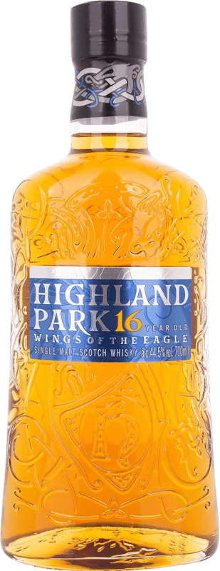 109,95 € Free Shipping | Whisky Single Malt Highland Park Wings of The Eagle United Kingdom 16 Years Bottle 70 cl