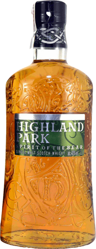 61,95 € Бесплатная доставка | Односолодовый виски Highland Park Spirit Of The Bear Объединенное Королевство 1 L