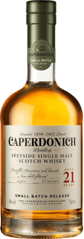 389,95 € Free Shipping | Whisky Single Malt Caperdonich United Kingdom 21 Years Bottle 70 cl