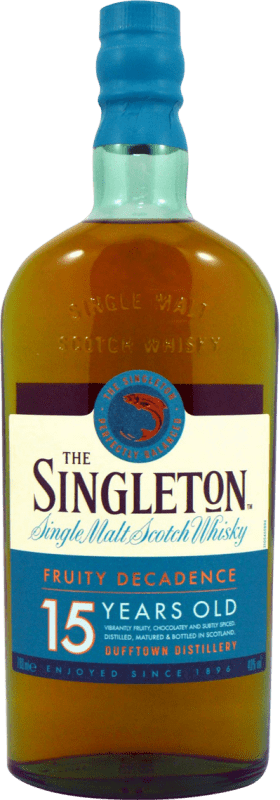 59,95 € 免费送货 | 威士忌单一麦芽威士忌 The Singleton 英国 15 岁 瓶子 70 cl