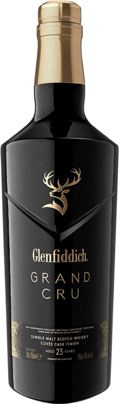 377,95 € 免费送货 | 威士忌单一麦芽威士忌 Glenfiddich Grand Cru 英国 23 岁 瓶子 70 cl