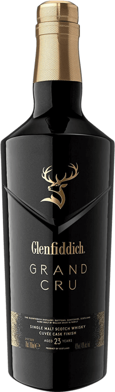 414,95 € Spedizione Gratuita | Whisky Single Malt Glenfiddich Grand Cru Regno Unito 23 Anni Bottiglia 70 cl