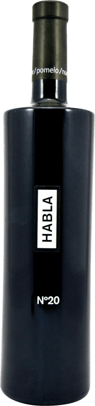 37,95 € Free Shipping | Red Wine Habla Nº 20 I.G.P. Vino de la Tierra de Extremadura Estremadura Spain Syrah — Shiraz Bottle 75 cl