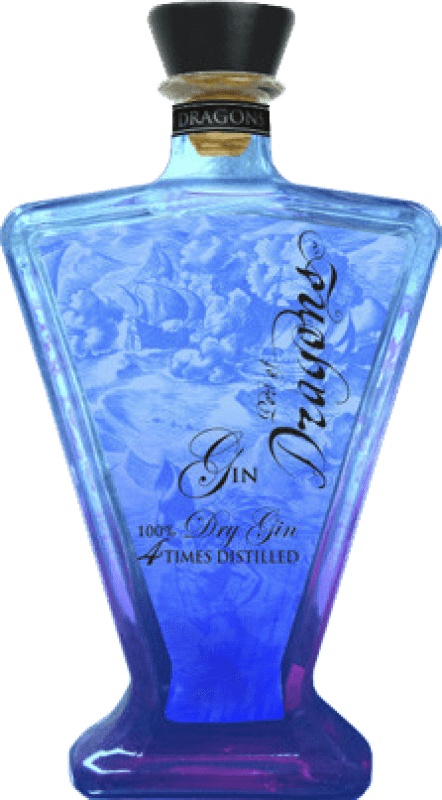 34,95 € Бесплатная доставка | Джин Esmeralda Port of Dragons Dry Gin Испания бутылка 70 cl