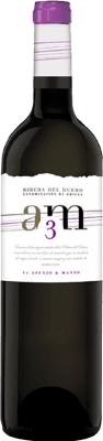 9,95 € Envio grátis | Vinho Tinto Asenjo & Manso AM 3 Meses Carvalho D.O. Ribera del Duero Castela e Leão Espanha 75 cl