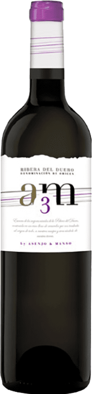 9,95 € 免费送货 | 红葡萄酒 Asenjo & Manso AM 3 Meses 橡木 D.O. Ribera del Duero 卡斯蒂利亚莱昂 西班牙 75 cl